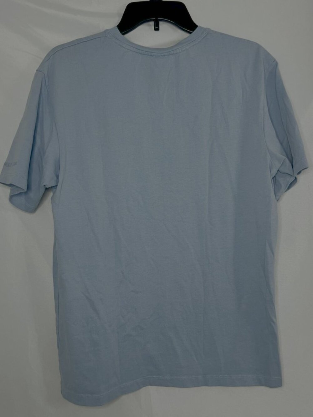 Zara Blue Tee Shirt Dominguero Mood Seagull Beach Chair Embroidery Size M - Picture 2 of 7